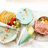 Reusable Food Fresh Keeping Cloth Organic Storage Natural Grade Beeswax Food Wrap Eco Friendly Kitchen Packaging Paper