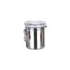 Multifunctional Steel Canister Set Steel Kitchen Storage Container Food Storage Sealed Canister with Clear Lid