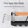 Five-Layer Manual Shaver with Gillette-Compatible Stainless Blades Exclusive Set