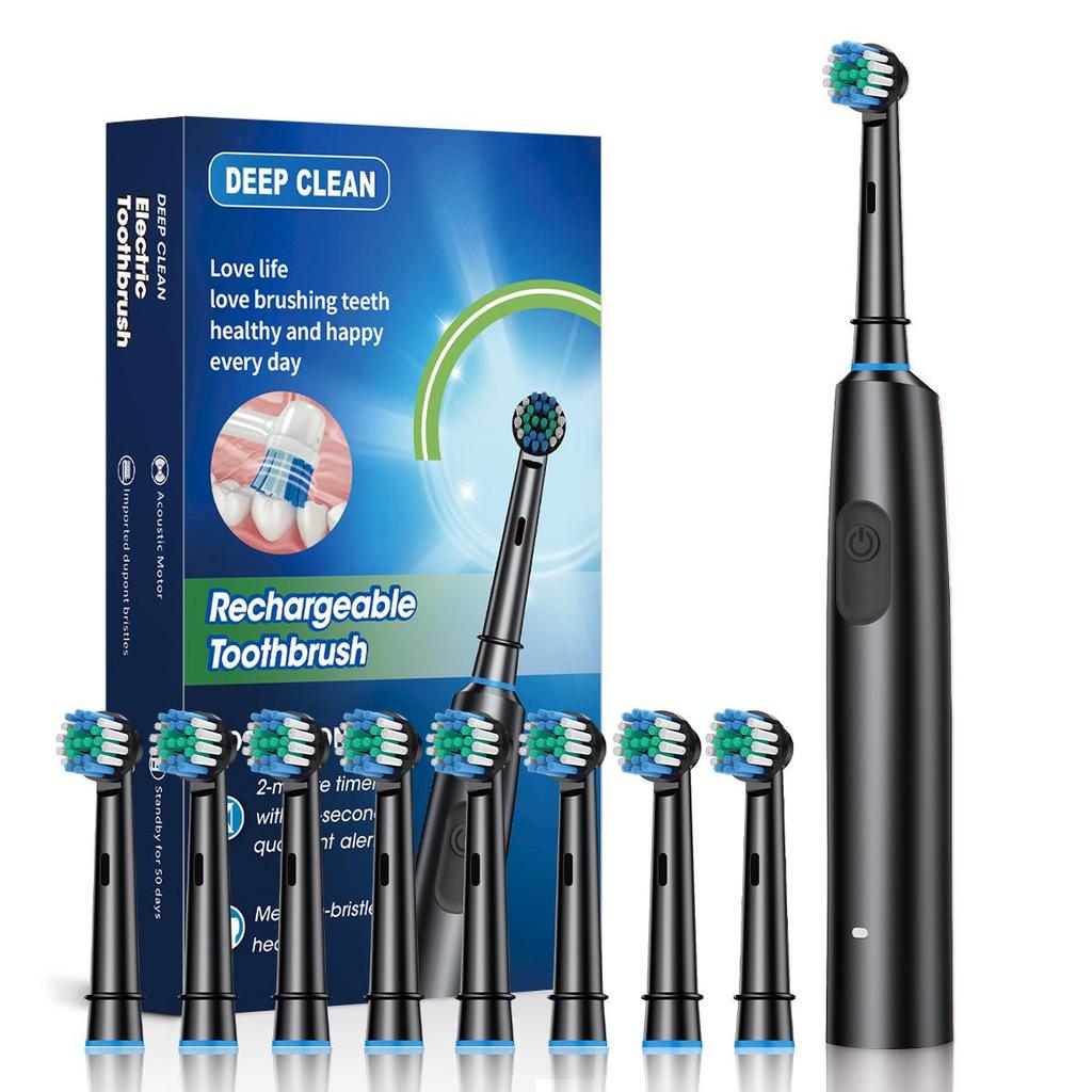 Rotating Sonic Electric Toothbrush: Waterproof, Soft Bristle, Magnetic Levitation, 5-Speed Adjustable