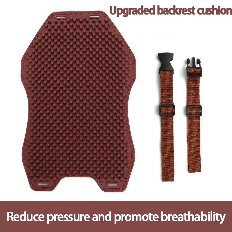 3-teiliges Set aus Autokissen, Autokissen, Silikon-Autokissen, druckreduzierende und bequeme Nackenschutz-Kopfstützen