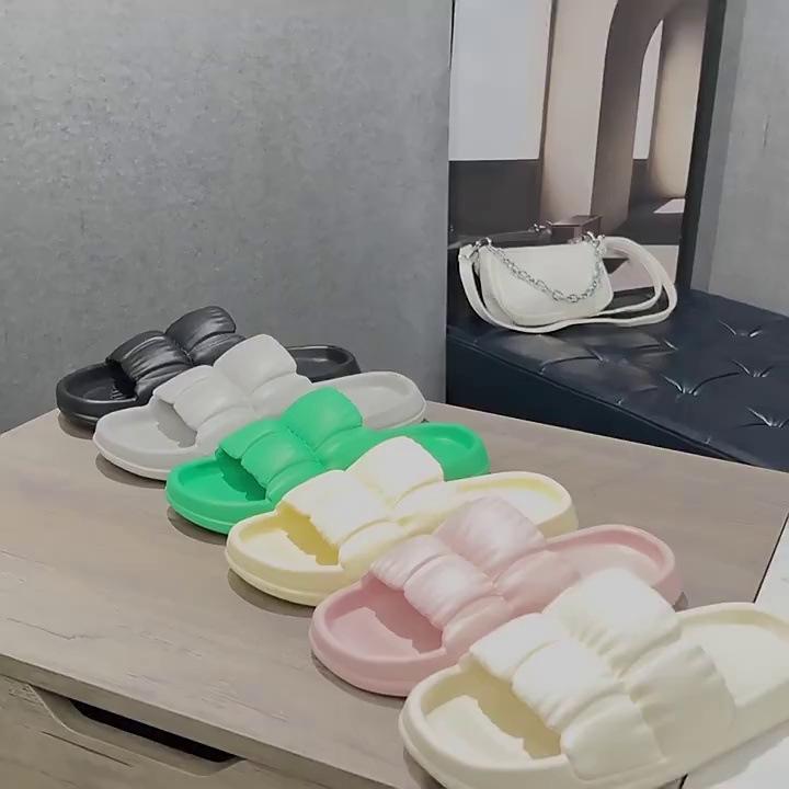 

Home slippers men s summer indoor thick bottom non-slip couple bathroom bath home cool slippers women s outer wear shoe label 36/37 [recommended 35-36 feet]