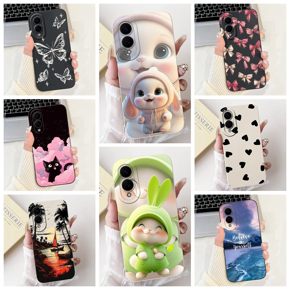 Shockproof Cover For Samsung Galaxy S25 Edge Phone Case New Lovely Cartoon Soft TPU Bumper For Samsung S25 Ultra S25+ S 25 Coque