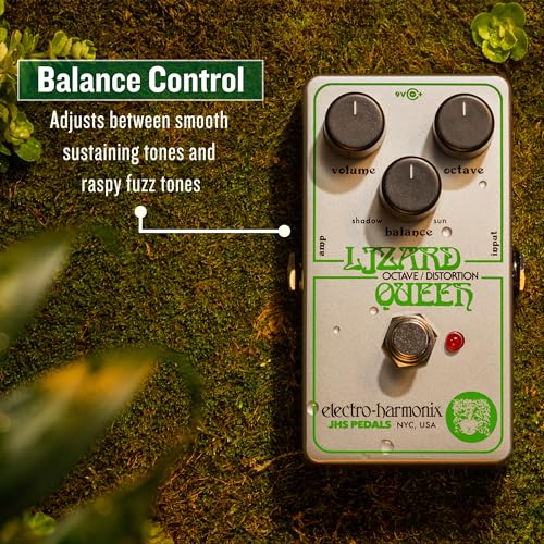 ELECTRO-HARMONIX Lizard Queen Octave Fuzz Guitar Effect Pedal