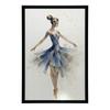 The Elegance of the Ballerina's Dance The Elegance of the Ballerina's Dance, 30X40 Cm, Without Frame, Premium Canvas On Stretcher
