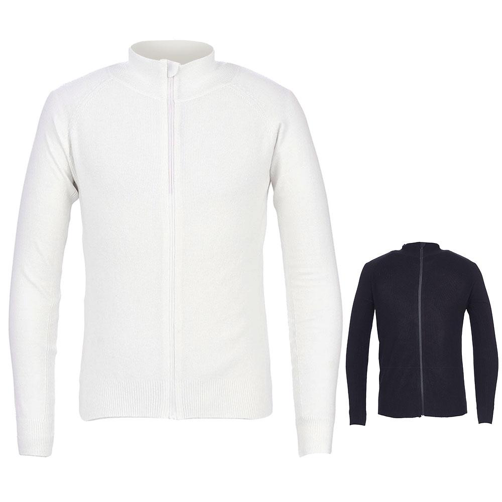 KIM YOUNG JOO GOLF Spring/Autumn Slim Simple Stretch Zip-Up Men'S Golf Cardigan Dowmca15