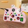 with LED Light Baby Sensory Board Switch Toy  For Kids Preschool Learning