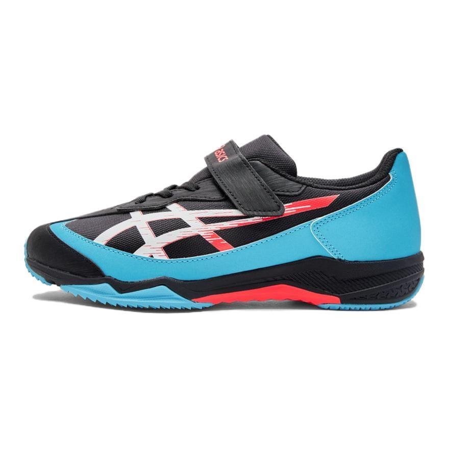 (GS) ASICS Lazerbeam SJ-MG Black Blue Neon Red Kids 1154A183-002 EU 38