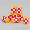 Mini Roadblock Set Miniature Highway Scene Accessories Miniature Barricades for Miniature House Decoration Role Play Education