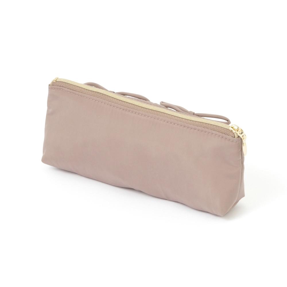 Franc Franc Japan Ribbon Pen Eyeglasses Case Brown