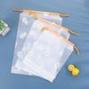5pcs Waterproof Daisy Storage Bag with Drawcord Cuffs  Large Capacity Clothes Shoes Organizer Portable Towel Makeup Toiletry Bags