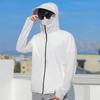 Men's Summer UV Protection Ice Silk Jacket - Ultra-Thin, Breathable, Ideal for Outdoor Fishing.