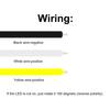 Pair 16LEDs Taillight Electroplated Trim Side Marker Auto External Lamps for 12VCelsius24V Car Truck Pickup