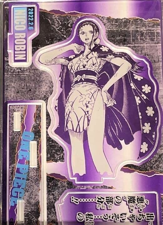 ONE PIECE Nico Robin Famous Scene Diorama Figure Acrylic Stand 2022 Birthday Limited Edition Merchandise