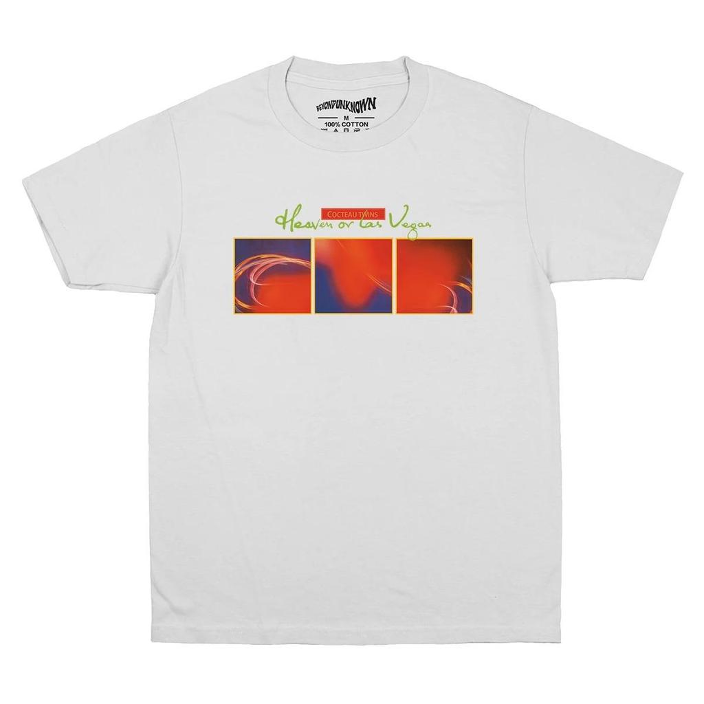 Cocteau Twins Heaven or Las Vegas Klasyczny Album z lat 90. Plakat Graficzny Nadruk Koszulka Męska Damska Okrągły Dekolt Bawełniana Koszulka Streetwear Harajuku Moda Oversize Top