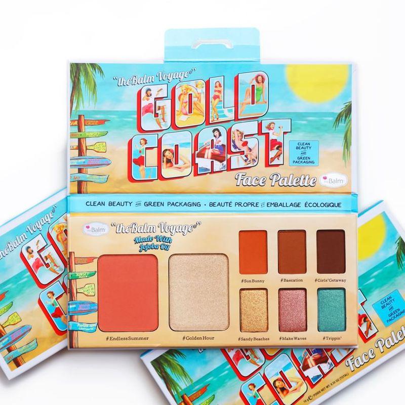 TheBalm - Paleta do twarzy "theBalm Voyage" Gold Coast