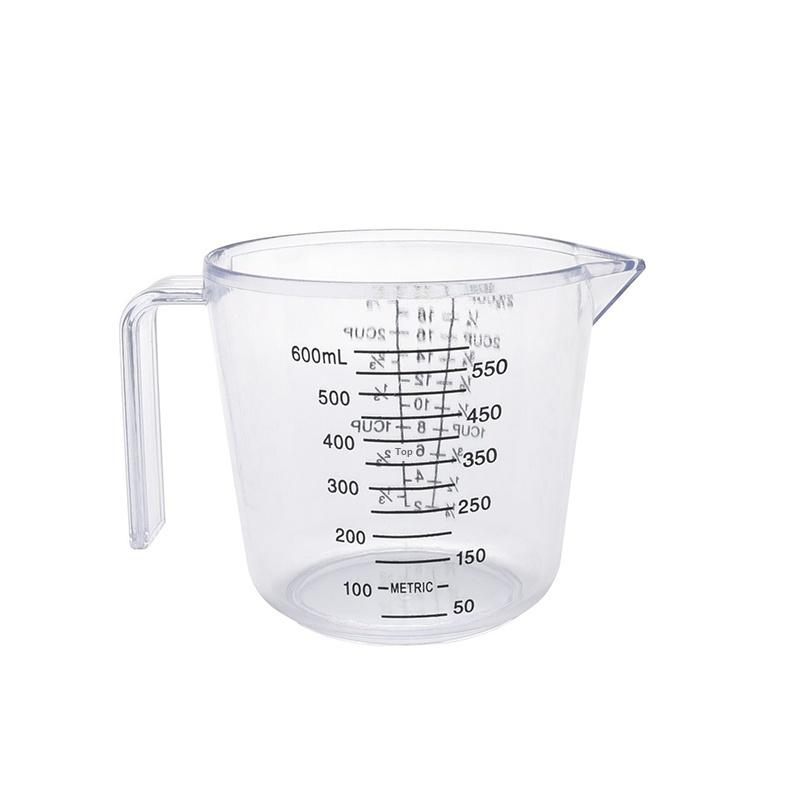 150/300/600/1000Ml 1 Pcs Baking Liquid Measuring Cups Scale Cup Plastic Mixing Cup Kitchen Baking Tools