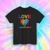 Love Always Wins LGBTQ Pride Equality Rainbow HearT Shirt Mens Womens Tees Top S-5XL