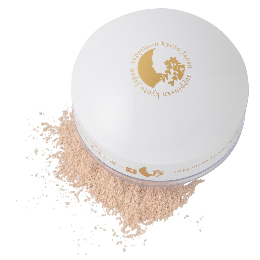 Kyoto Supponsan "New! Silky Skin Beautiful Face Powder" (Light Beige)