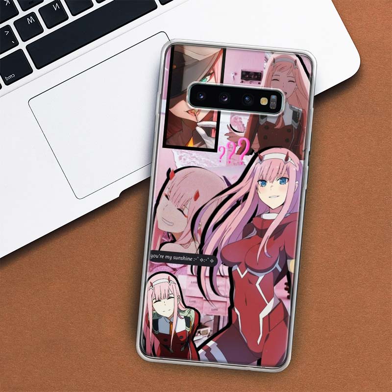 Etui na telefon Zero Two Darling In The FranXX dla Samsunga Galaxy S10 Plus S20 FE S21 S22 Ultra S10E S9 S8 + S6 S7 Edge Lite Shell Co