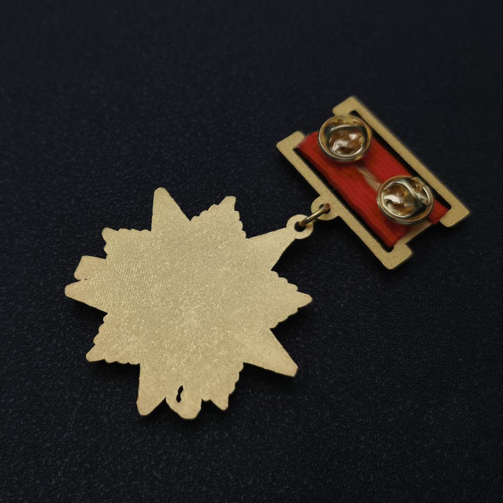 Die Version der Sowjetunion von 1942 des Ordens der Nationalgarde, Lenin, Rote Fahne, Heldenmedaille, Ehrenzeichen