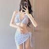 Sexy Split Swimsuit Three-piece Bikini Korean Ins Style Hot Girl Pure Desire To Look Thin