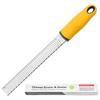 Versatile 304 Stainless Steel Grater with Rubber Handle - Cheese, Potato, Lemon Zester