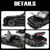 1:32 Dodge Challenger SRT Hellcat Redeye Super Sports Car Alloy Metal Diecast Model Car Sound & Light Hobby Collectible Birthday
