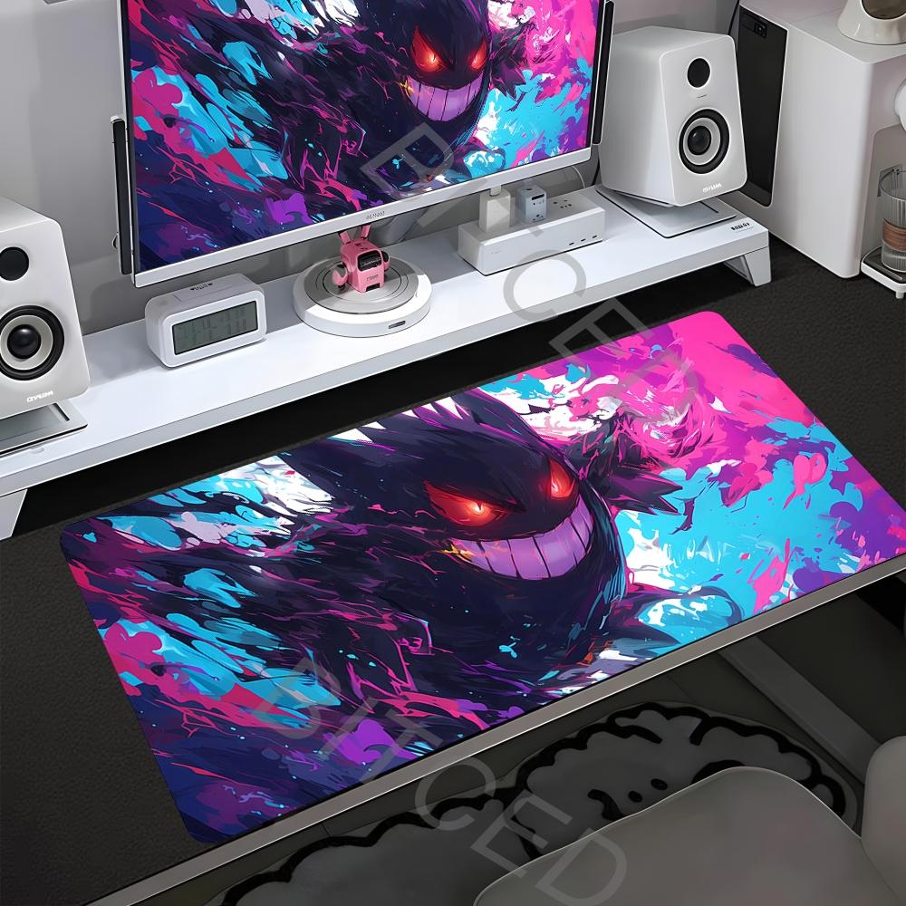 Pokemon Gengar xcm Anime Mouse Pad Gaming Accessories Mousepad Gamer Completo Computer Keyboard Pad Carpet Desk Mat Varmilo