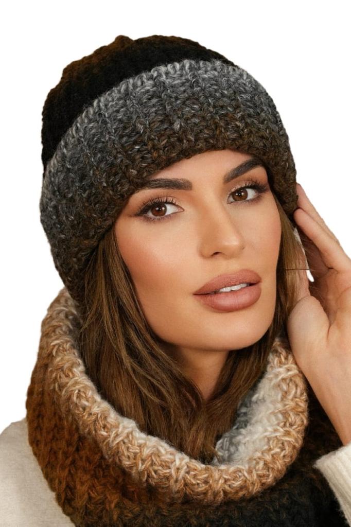 Blues Women' Winter Hat Caramel Color
