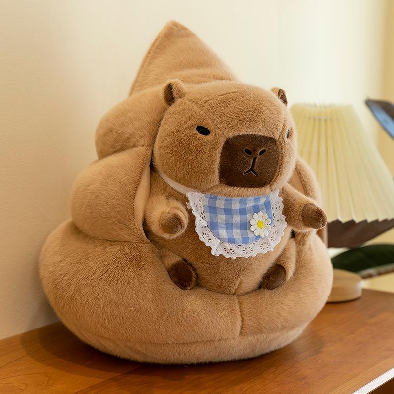 

Creative Capybara Nesting Doll Plush Toy - Cute Cloth Doll Prank Gift for Girls 40cm [0.6kg]