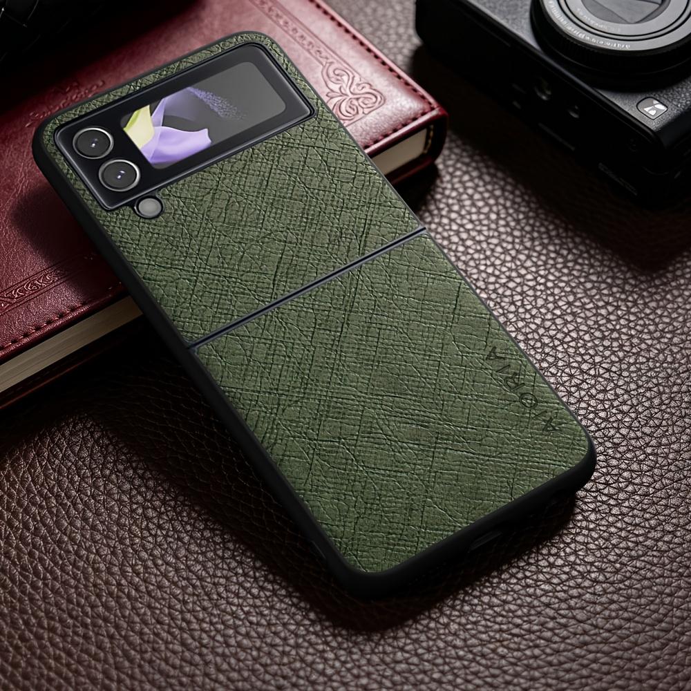 Phone Case: Minimalist Luxury Style Phone Case for Samsung for Galaxy Z Flip 8 7 FE 6 5 4 3 Scratch-resistant Protection for Galaxy Z Flip8 Case