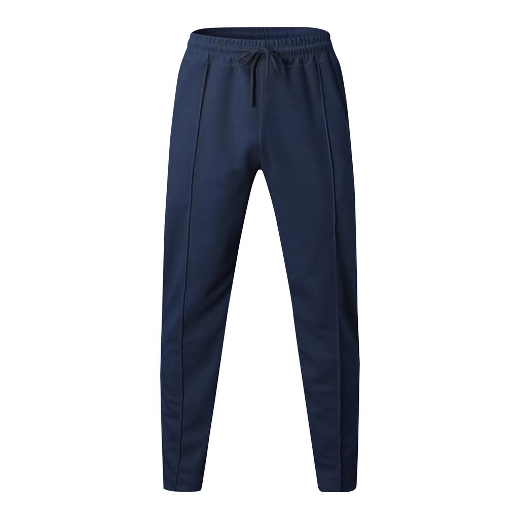 Men's Trousers Suit Pants Casual Golf Pants Light Luxury Drawstring Pants
