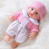 20CM Washable Lifelike Soft Hand-painted Simulation Baby Reborn Doll Children Accompany Play Doll
