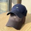 Spring and Summer New Style Simple Embroidered Letter Hard-top Baseball Cap for Women, Korean Version, Suitable for Large Head Circumference, Makes