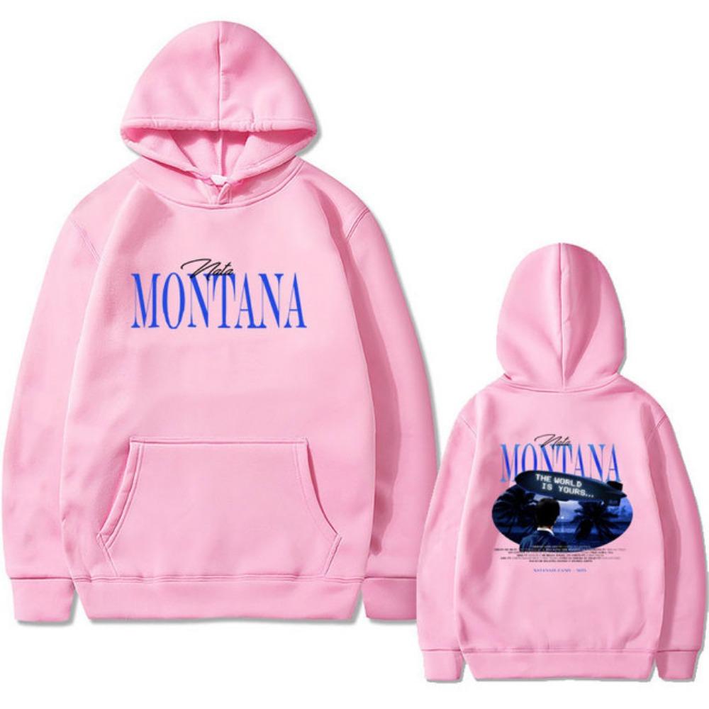 Natanael Cano Nata Montana The World Is Yours Graphic Print Hoodie Unisex Hip Hop Vintage Pullover Men Women Oversized Hoodies