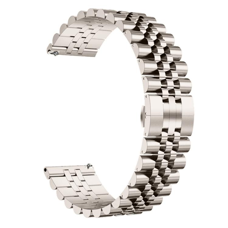 Hot Selling 20mm Five-bead Stainless Steel Watch Band Accessories Stainless Steel