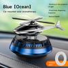 Helicopter Shape Dashboard Ornament Rotating Rotating Car Decor Car Air Freshener  Auto Gift