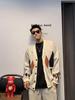 Cardigan en maille tendance coupe ample pour homme - Style Hong Kong High Street Printemps