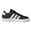 adidas Grand Court 2.0 J Black White Kids Sneakers Core-Black Cloud-White GW6503