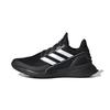 Rapidarun Knit El C Comfortable Breathable Low Top Kids' Running Shoes Black Children Aged 3 7 Years Old EE7639