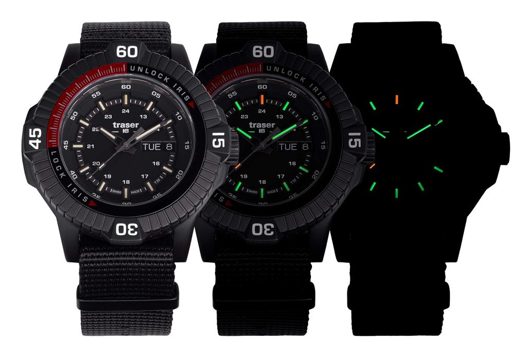 Tracer P99 Iris Tactical Limited Edition 300 Swiss Black Watch, pieces, Made, 9031901, Men's,