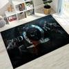 Tappeto Classici God of War Kratos Gioco 3A Tappeto per Giocatori per Camera da Letto Soggiorno Divano Casa Zerbino Decorazione, Tappetino Antiscivolo Grande per Giochi per Bambini