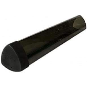 Tube de rangement - Tapis de jeu - PVC noir - Couvercle en caoutchouc - Cylindrique