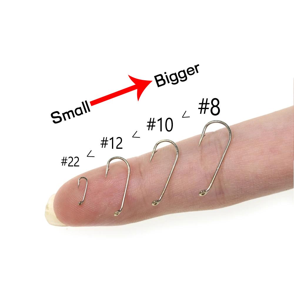 Fly Fishing Dry Fly Hook Standard Wire Nymph Fish Hook Bronze Trout Fly Tying Fish Tackle Carp Accessory