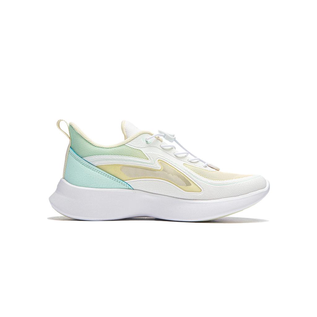 Li Ning Kids Sports Lifestyle Series Dragonfly 4 Synthetic Leather Fabric Cloud Comfortable Versatile Low-Top Casual Shoes Men sneaker YKCU056-6