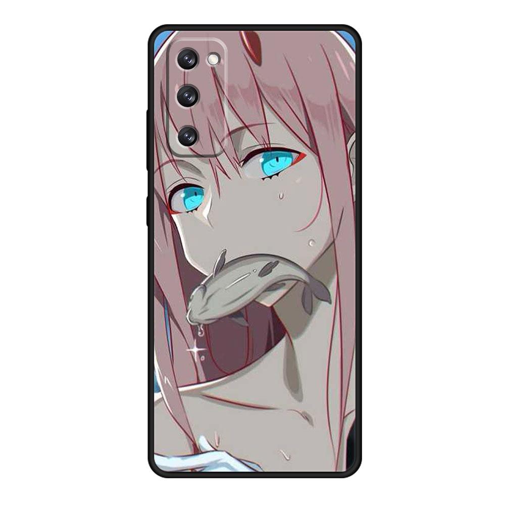 Phone Cover For Samsung S21 Plus S9 S10 S20 FE 2022 S7 S10e S22 Ultra 5G S8 Shockproof Zero Two Darling In the FranXX Anime