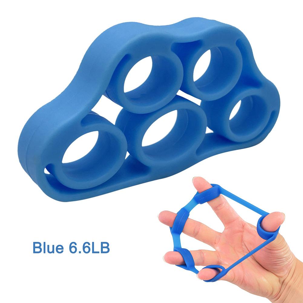 1/2/3Pcs Silicone Finger Gripper Hand Grip Wrist Stretcher Resistance Band Five Finger Expander Elastic for Gym Fitness Training