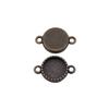 Vintage Metal Bezel Frames Resin Art Bezel Connectors For Photo Craft