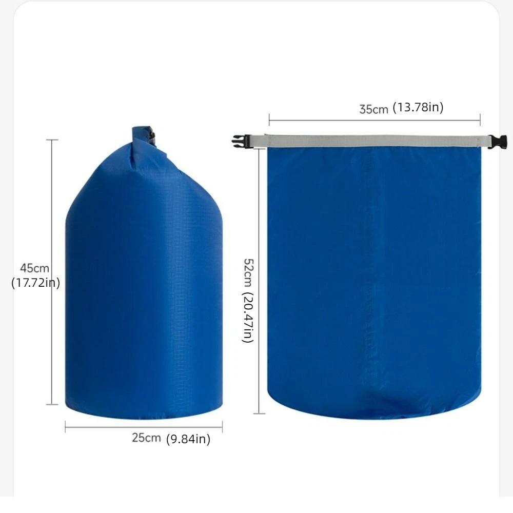 Wasserdichte Trockentasche mit großem Fassungsvermögen Wasserdichter Strandrucksack Schwimm-Eimertasche Schwimmbad